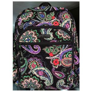 Vera Bradley Iconic Campus Kiev Paisley Backpack